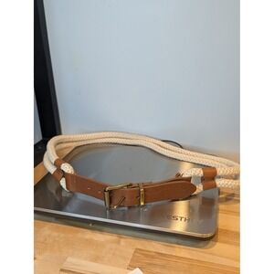 L.L. Bean Brown and Cream Women's Belt